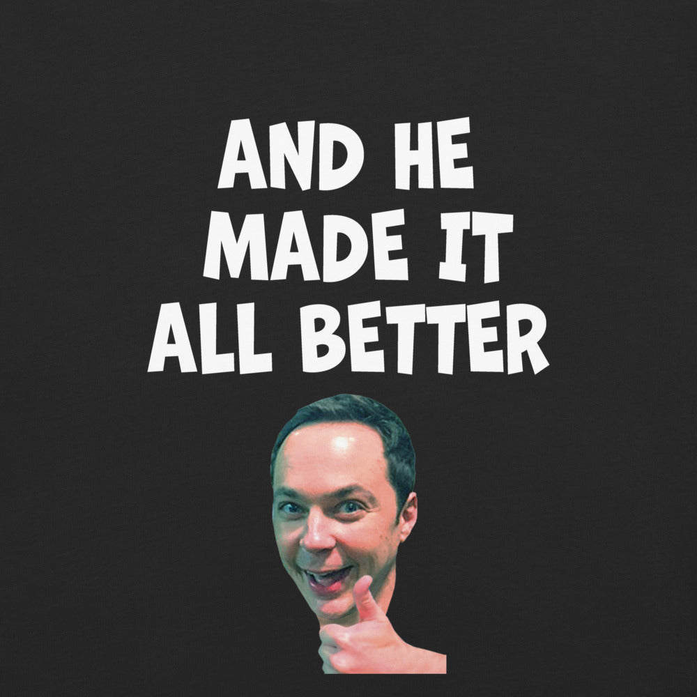 The Big Bang Theory Sheldon Cooper Apologized Comfort Colors T-shirt