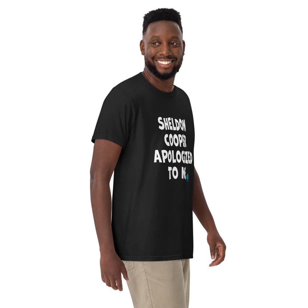 The Big Bang Theory Sheldon Cooper Apologized Comfort Colors T-shirt