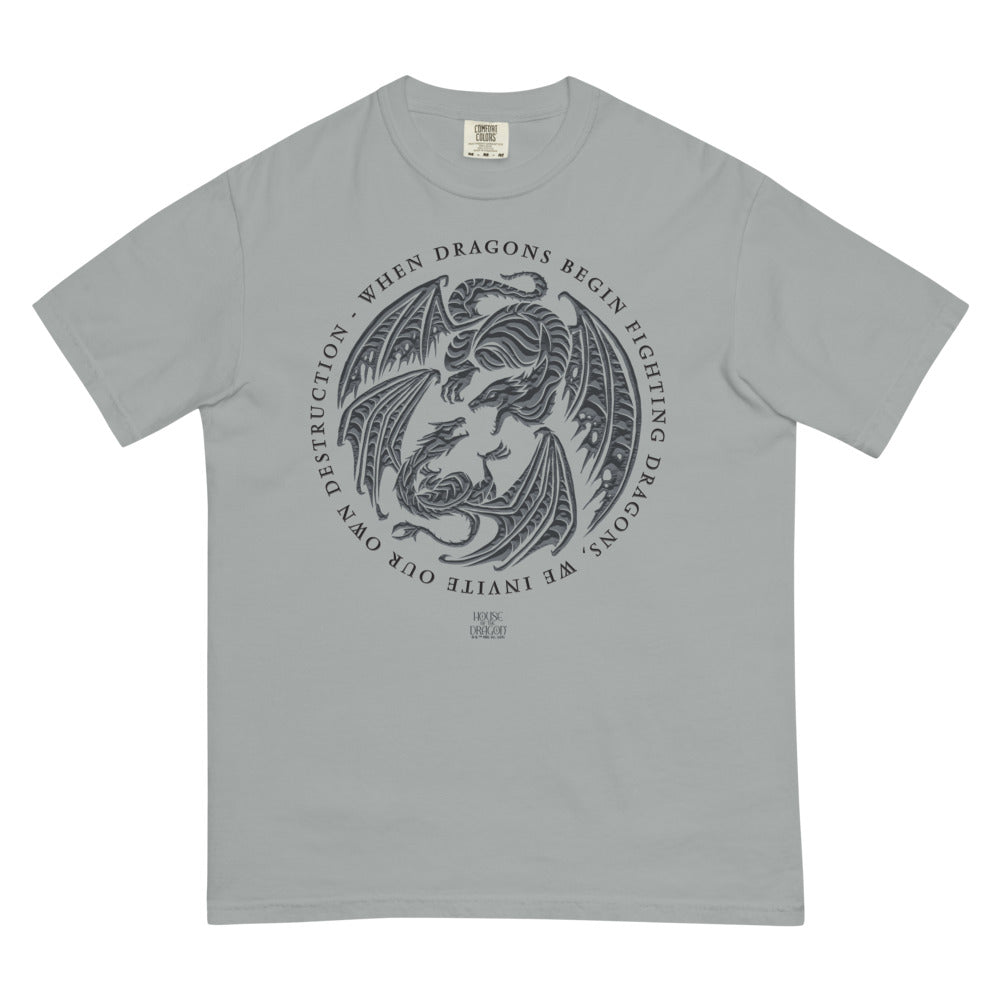 House of the Dragon When Dragons Begin Fighting Comfort Colors T-shirt