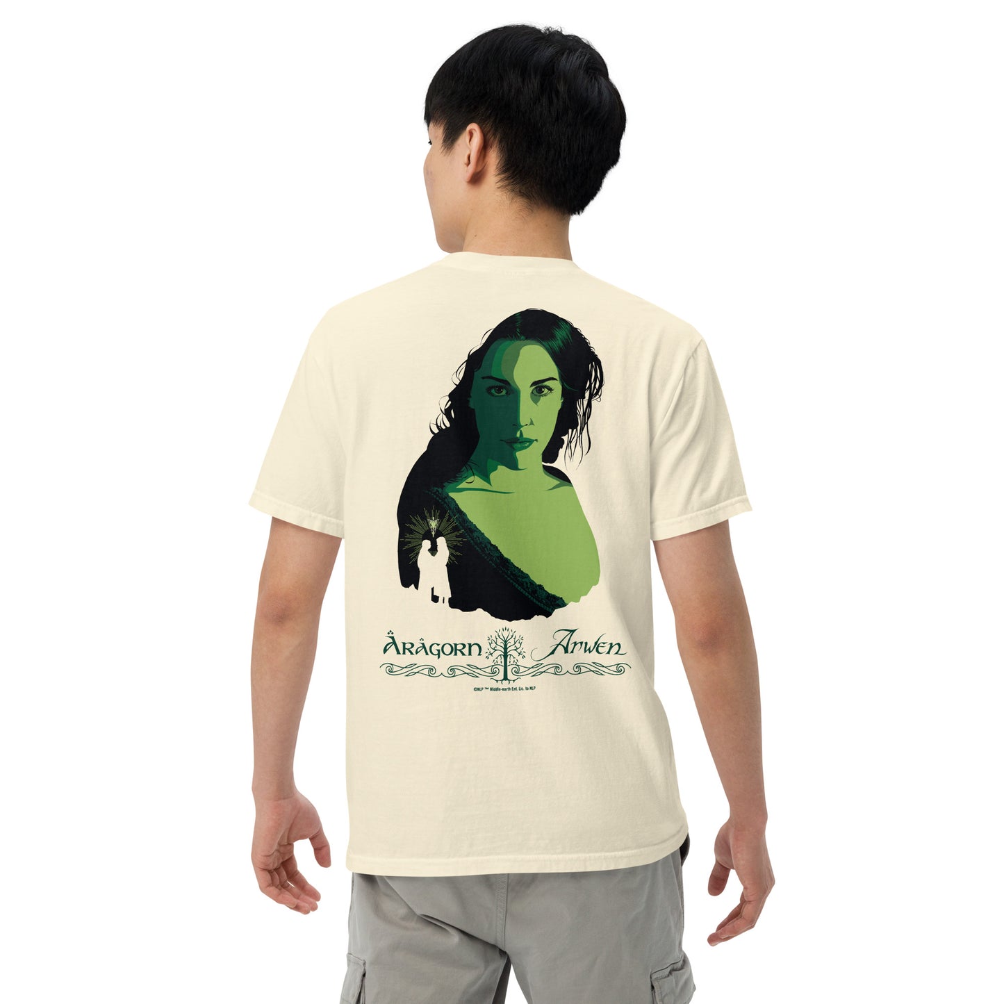 The Lord of the Rings ™ Comfort Colors T-shirt, ARAGORN ™ & ARWEN ™