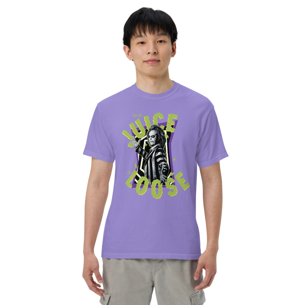 Beetlejuice Beetlejuice The Juice is Loose Comfort Colors T-shirt