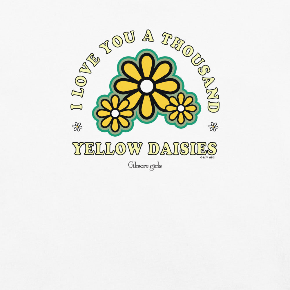 Gilmore Girls I Love You a Thousand Yellow Daisies Comfort Colors T-Shirt