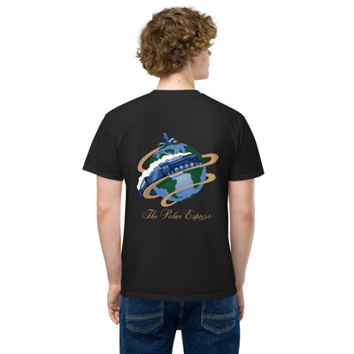 The Polar Express Around the Globe Comfort Colors Pocket T-shirt