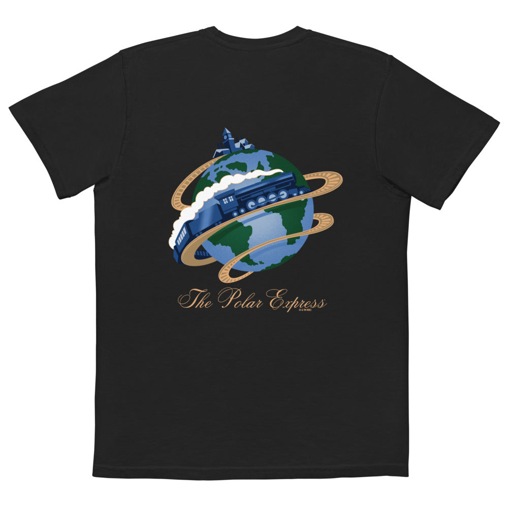 The Polar Express Around the Globe Comfort Colors Pocket T-shirt