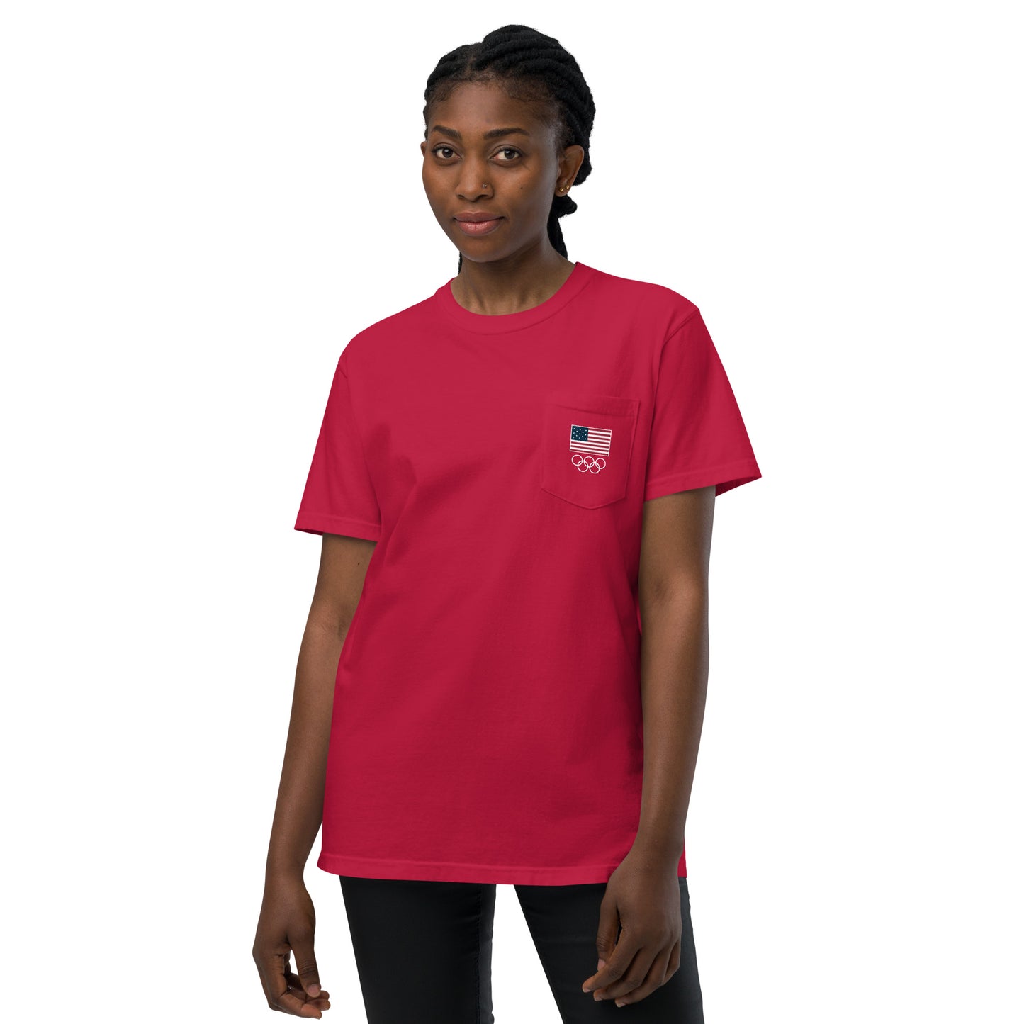 Looney Tunes x Team USA Comfort Colors Pocket T-shirt One for All