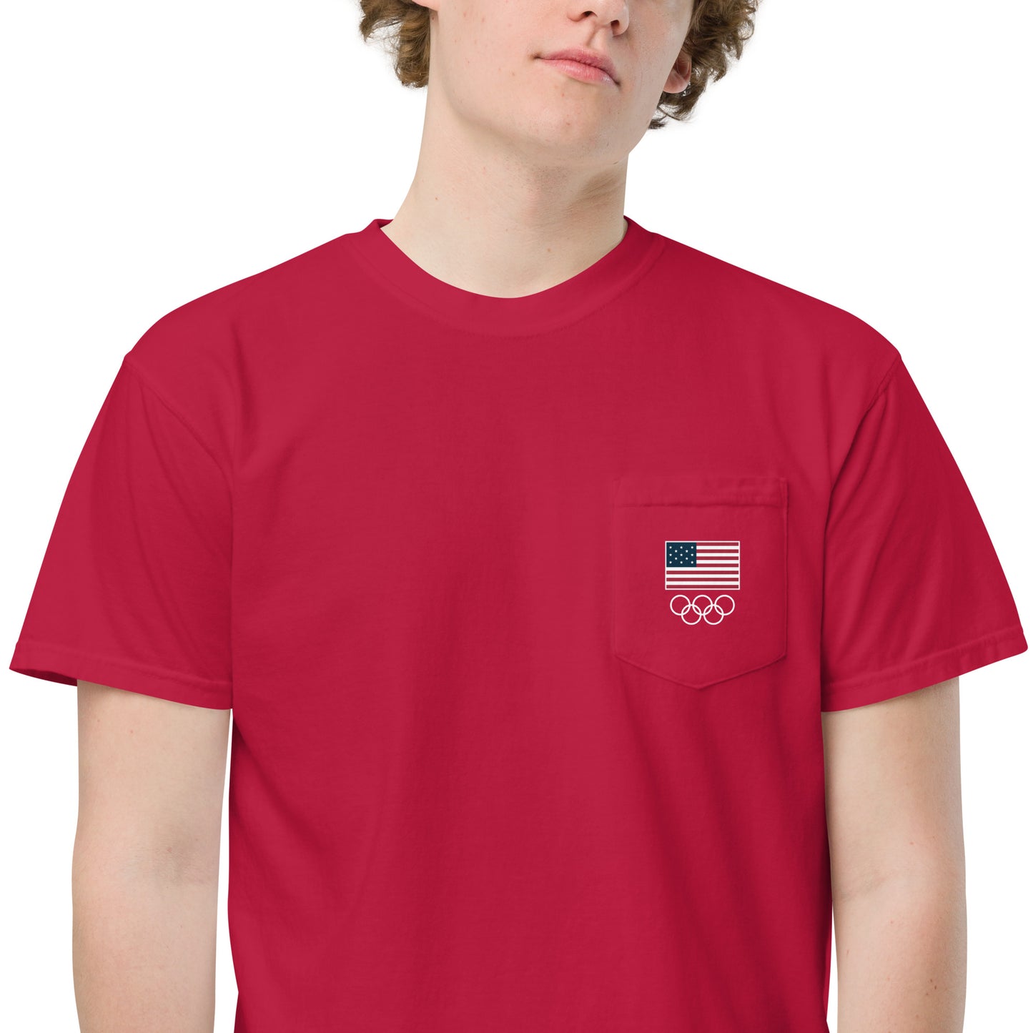 Looney Tunes x Team USA Comfort Colors Pocket T-shirt One for All