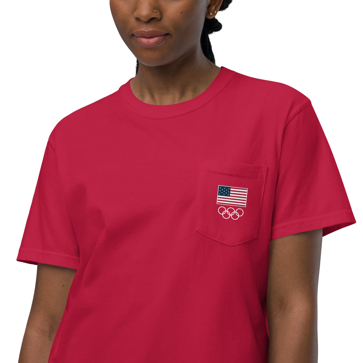 Looney Tunes x Team USA Comfort Colors Pocket T-shirt One for All