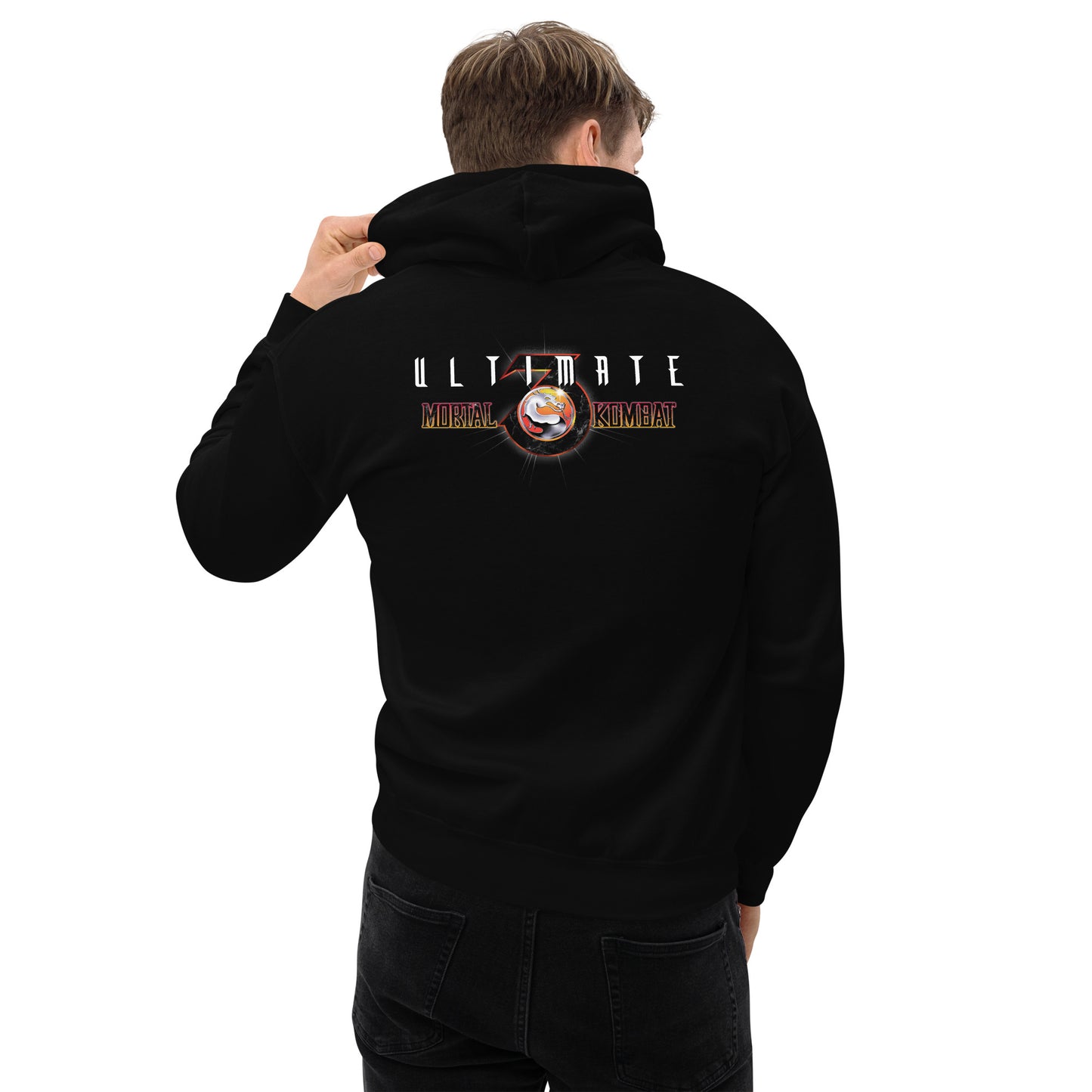 Mortal Kombat Klassic Ultimate MK3 Kombat Kode Embroidered Hoodie