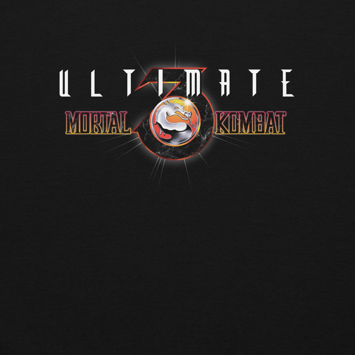 Mortal Kombat Klassic Ultimate MK3 Kombat Kode Embroidered Hoodie