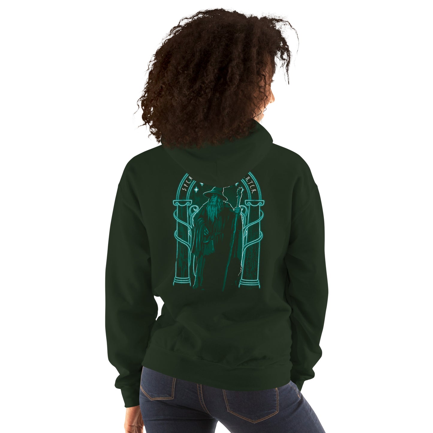 The Lord of the Rings ™ Embroidered Hoodie, Speak Friend and Enter