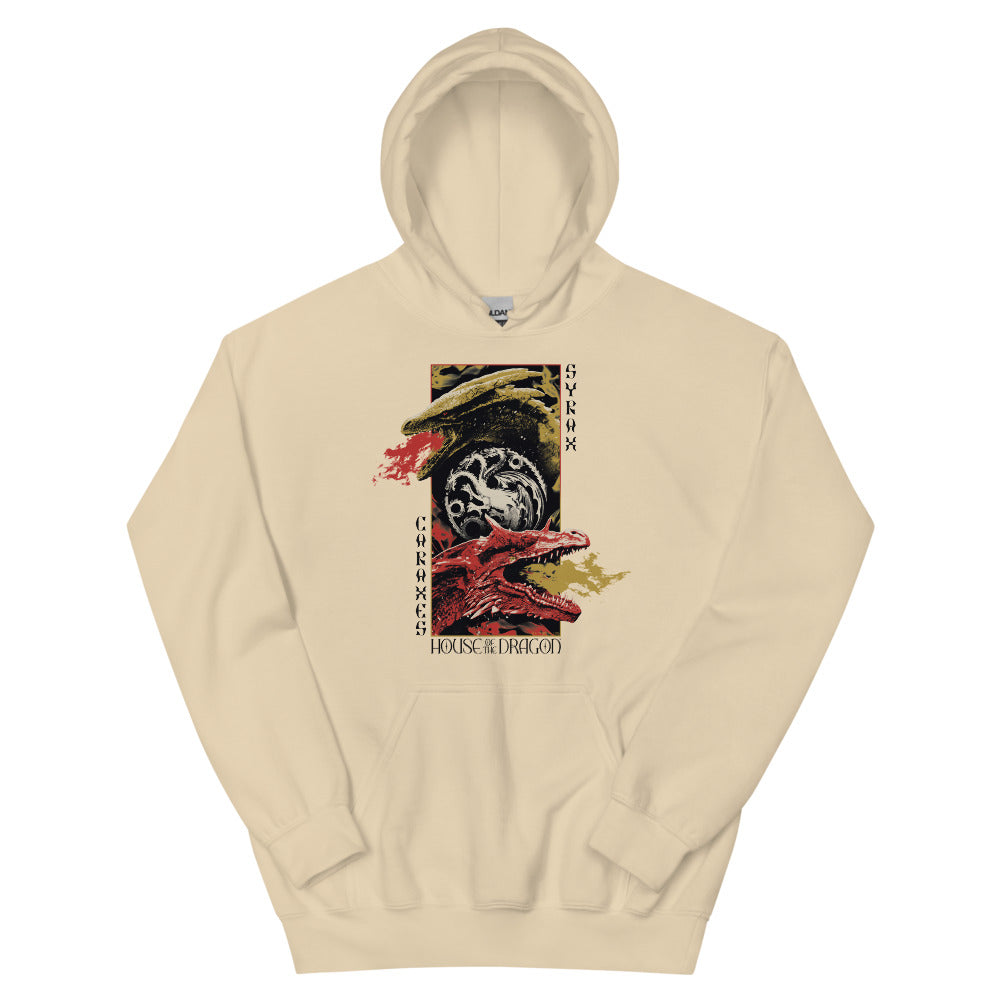 Exclusive House of the Dragon Syrax & Caraxes Hoodie