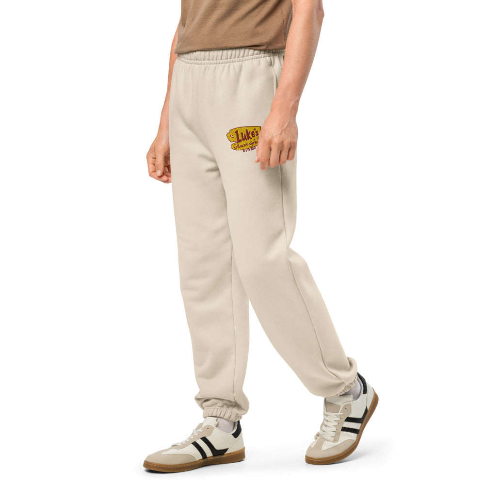 Gilmore Girls Luke’s Diner Embroidered Sweatpants