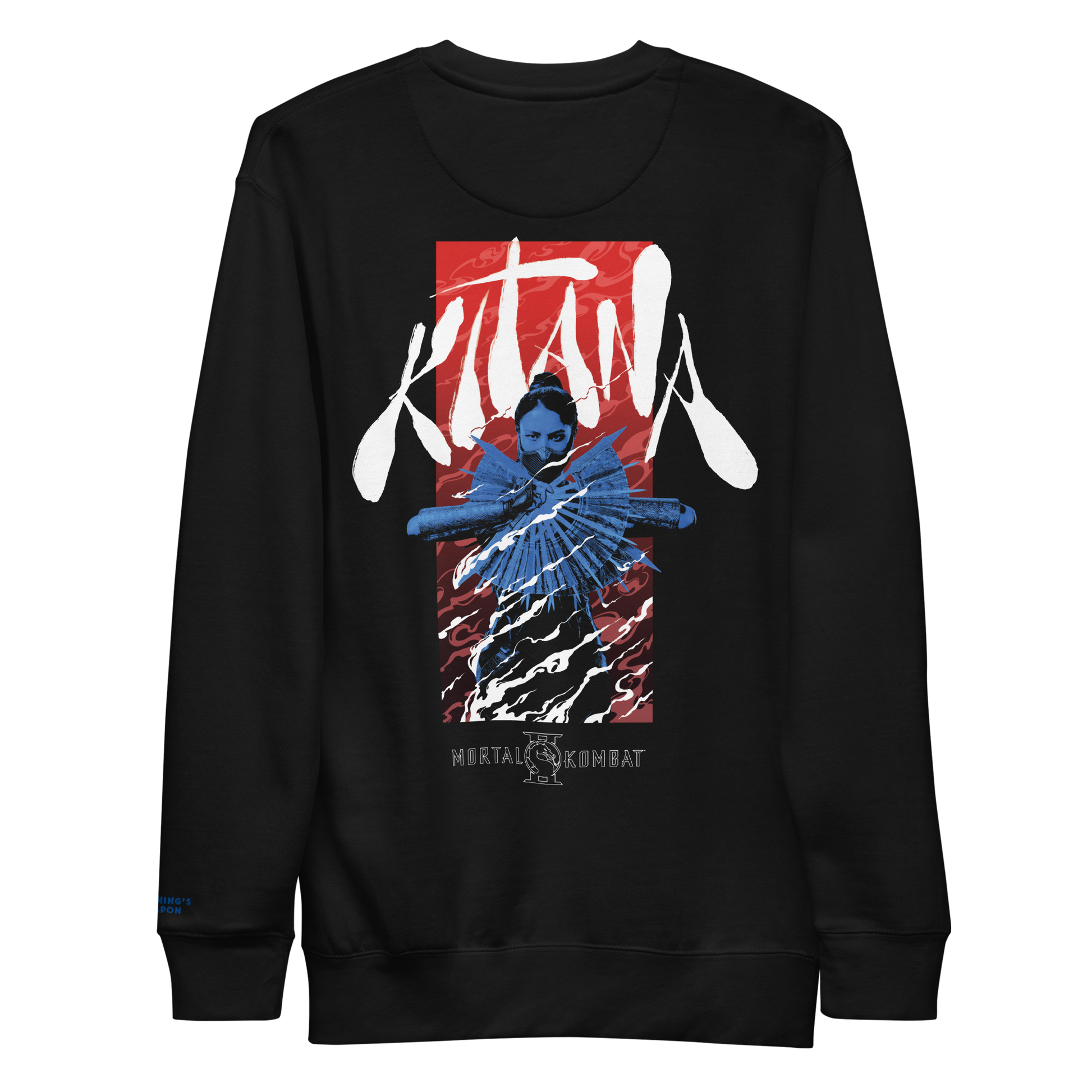 Mortal Kombat II Kitana Embroidered Sweatshirt
