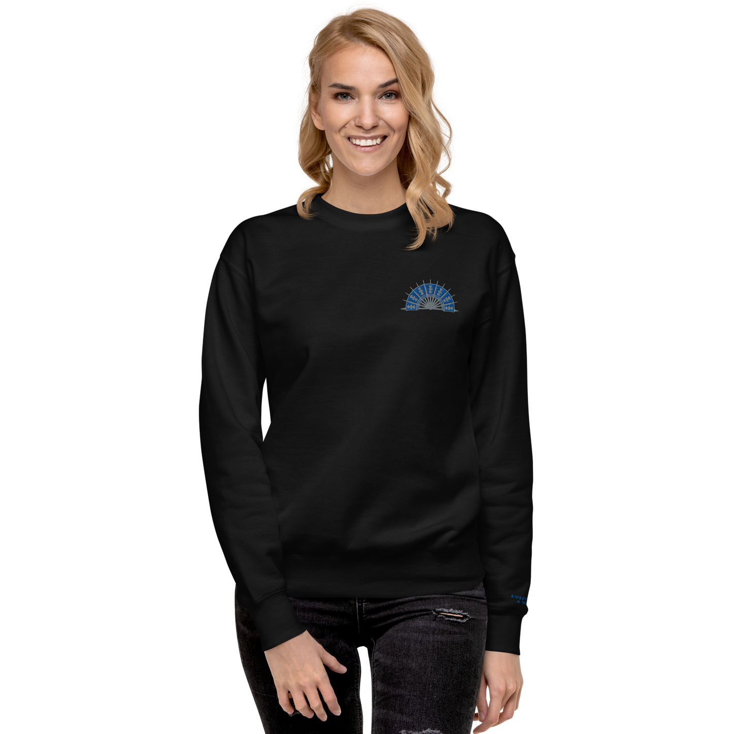 Mortal Kombat II Kitana Embroidered Sweatshirt