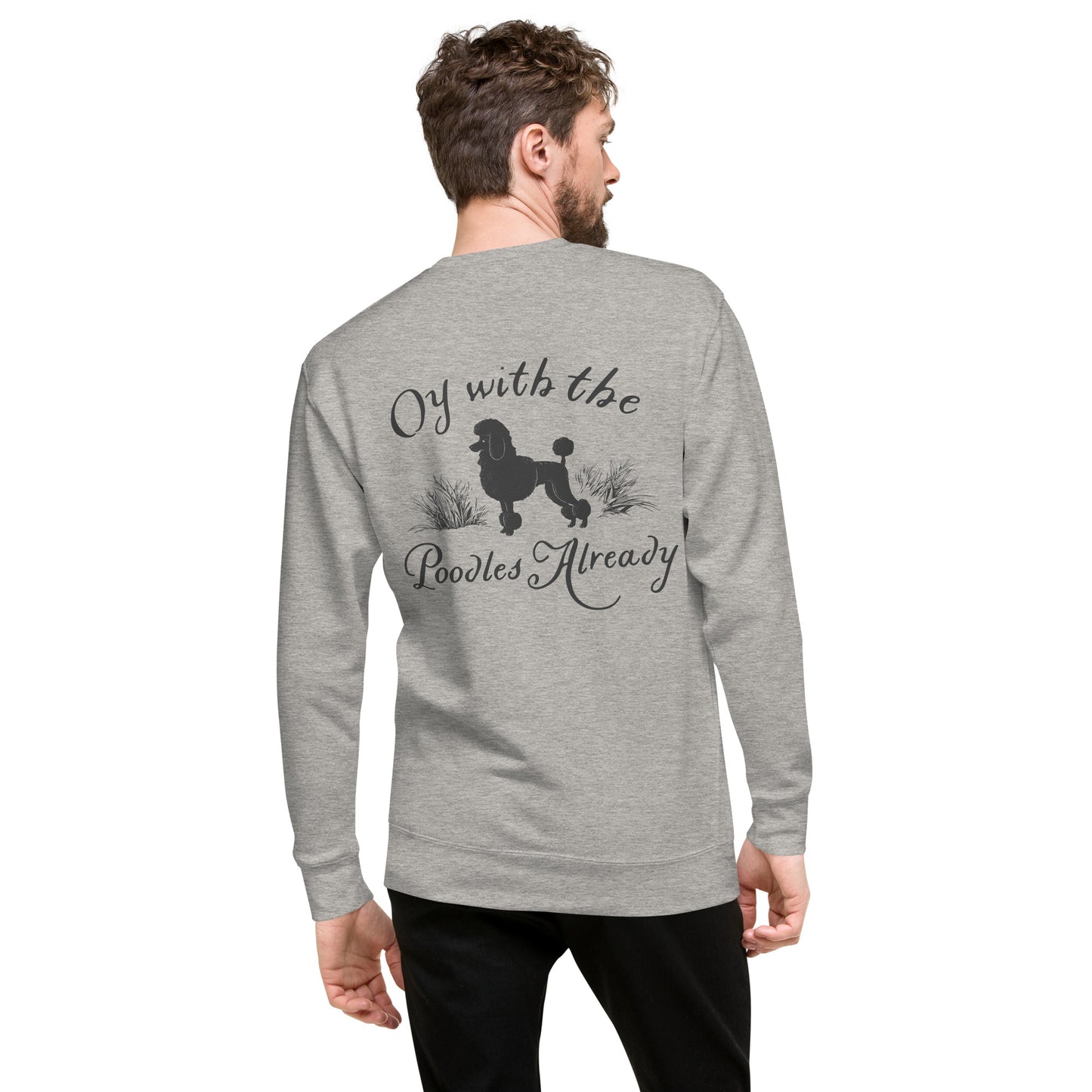 Gilmore Girls Embroidered Sweatshirt Oy with the Poodles Already