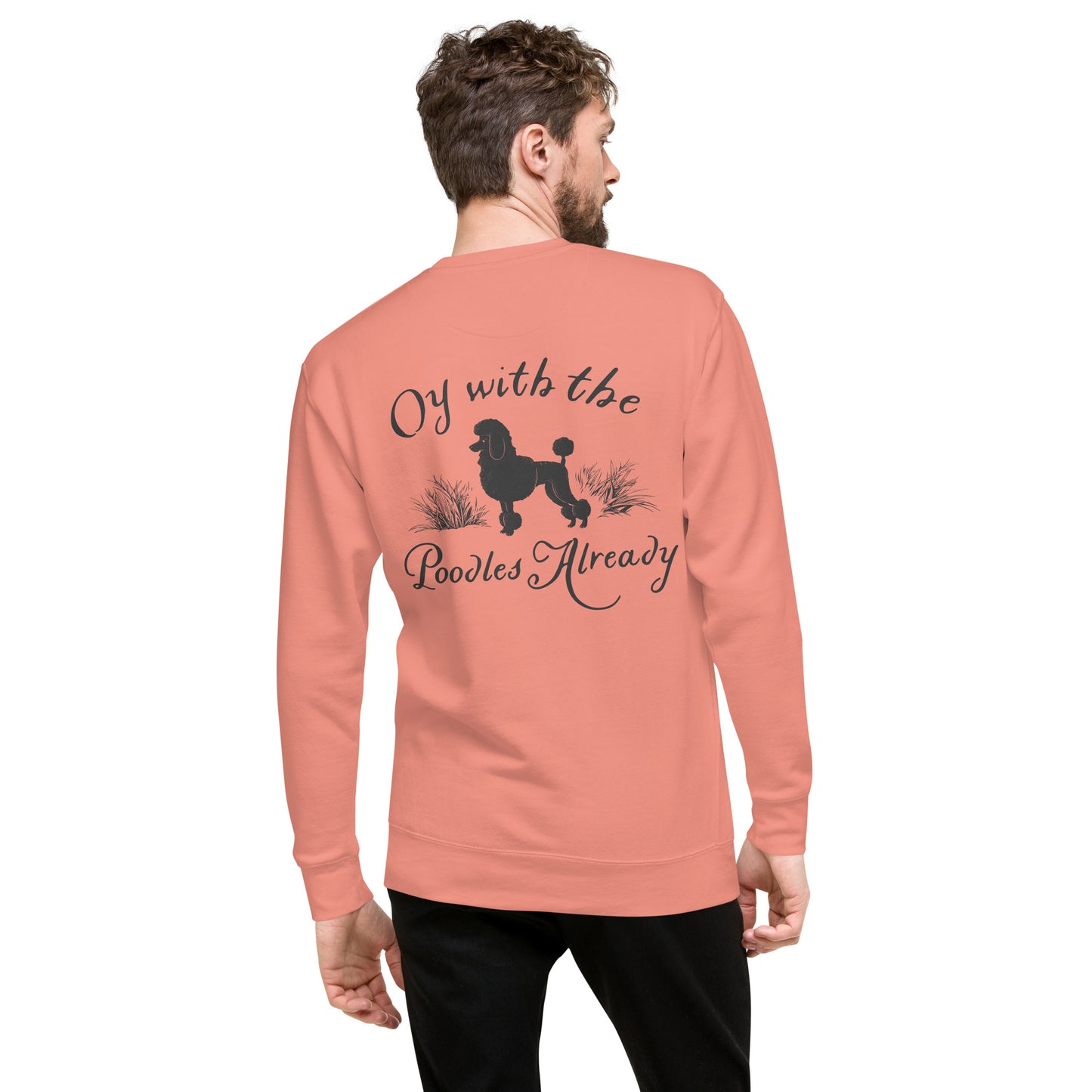 Gilmore Girls Embroidered Sweatshirt Oy with the Poodles Already