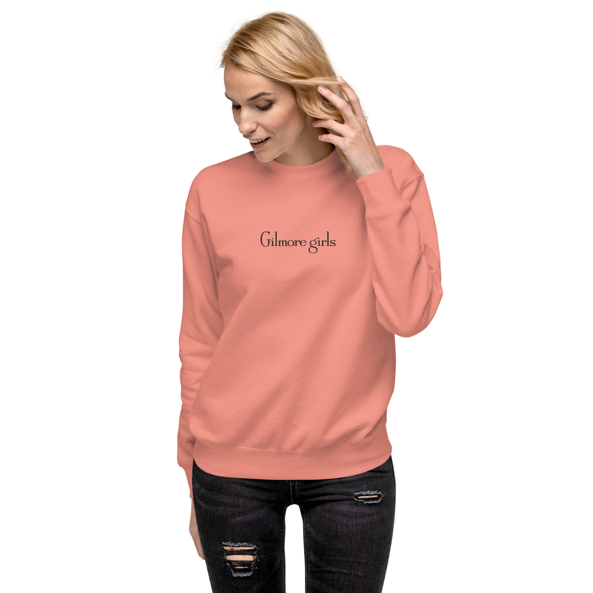 Gilmore Girls Embroidered Sweatshirt Oy with the Poodles Already