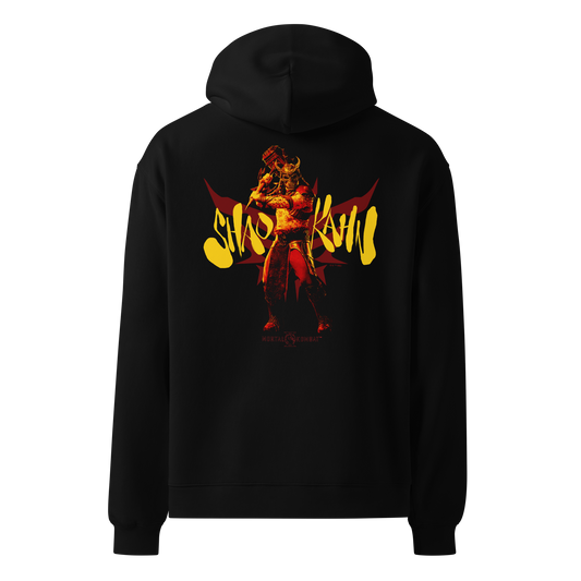 Mortal Kombat II Shao Kahn Embroidered Hoodie