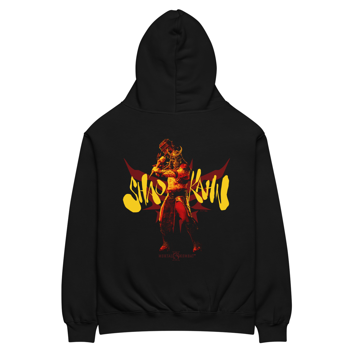 Mortal Kombat II Shao Kahn Embroidered Hoodie
