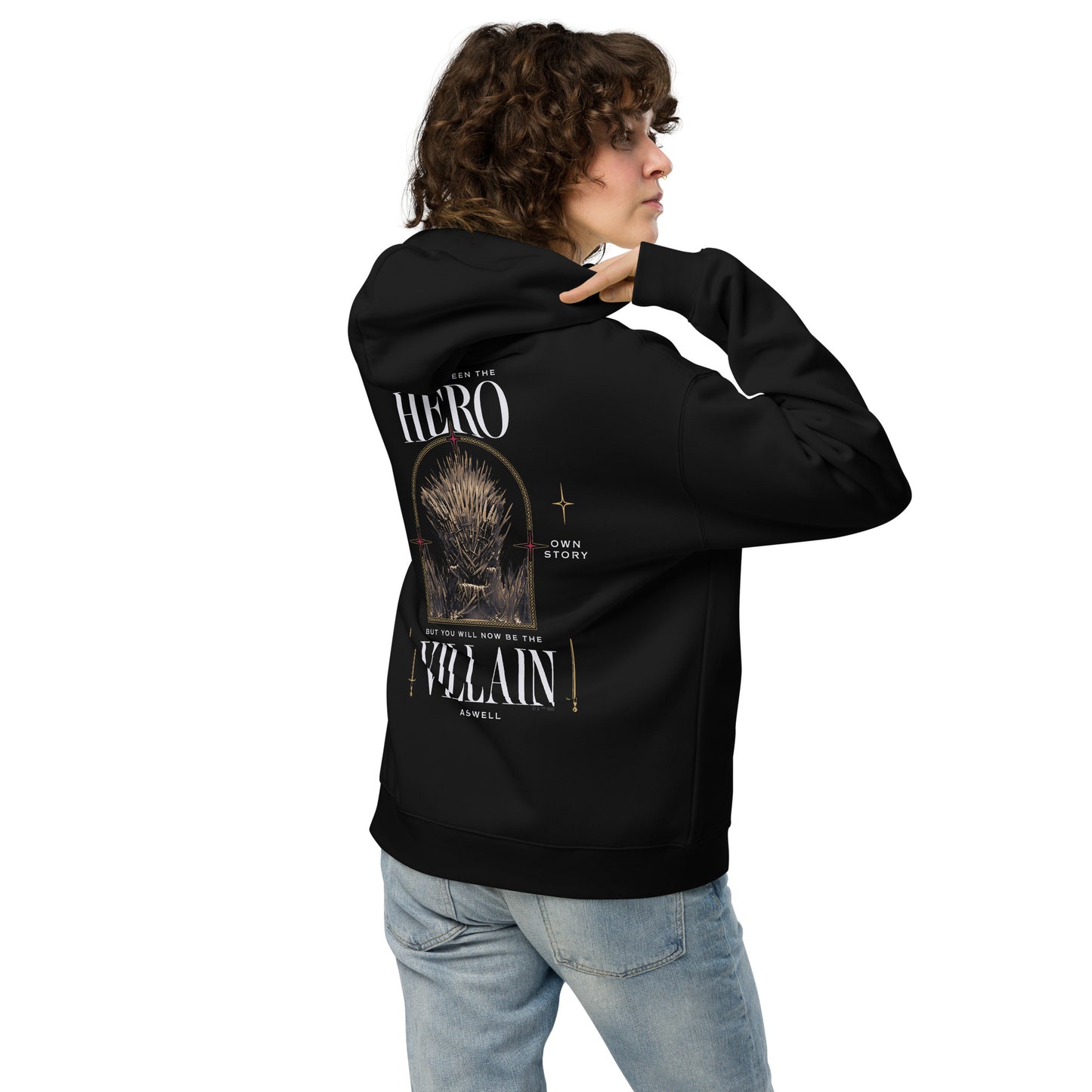 House of the Dragon Embroidered Hoodie Hero Villain