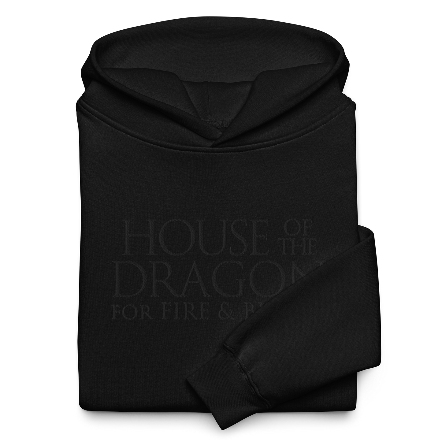 House of the Dragon Embroidered Hoodie Hero Villain