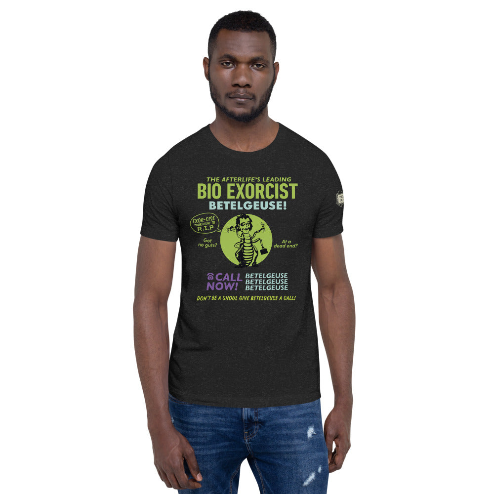 Beetlejuice Beetlejuice Bio Exorcist T-shirt