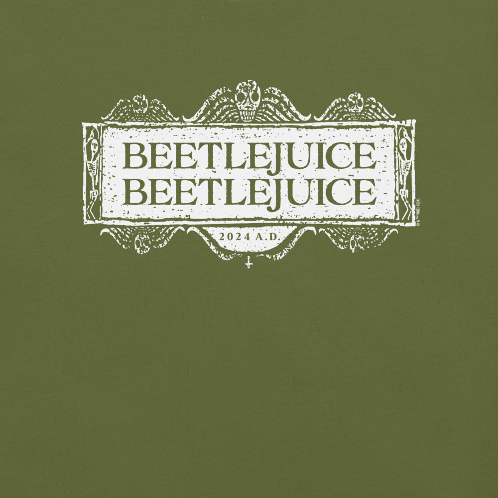 Beetlejuice Beetlejuice Logo T-shirt