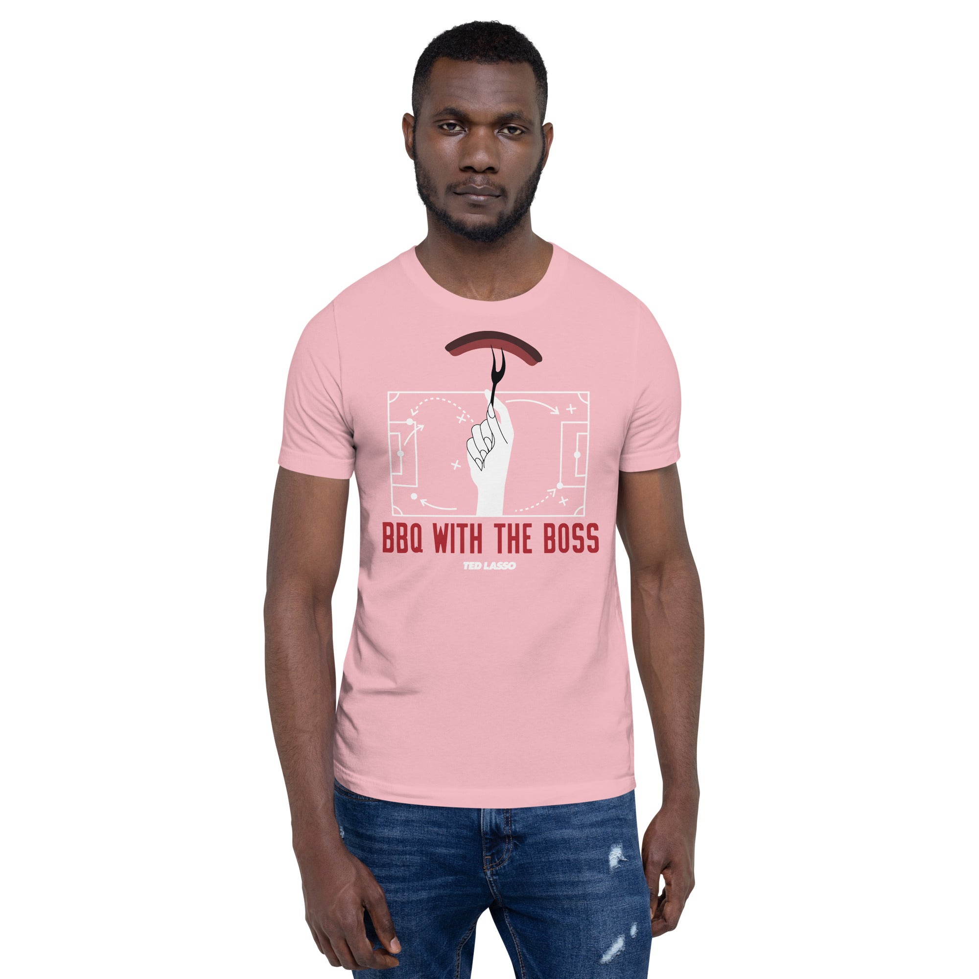 Ted Lasso Sports T-shirt BBQ with the Boss – WB Shop