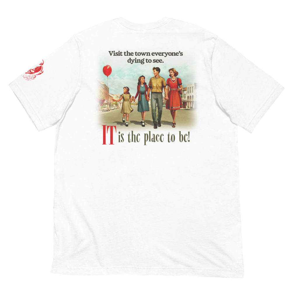 IT: Welcome to Derry Visit The Town T-Shirt White