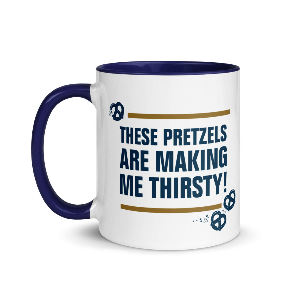 Seinfeld These Pretzels Are Making Me Thirsty! 11 oz. Two-tone Mug ...