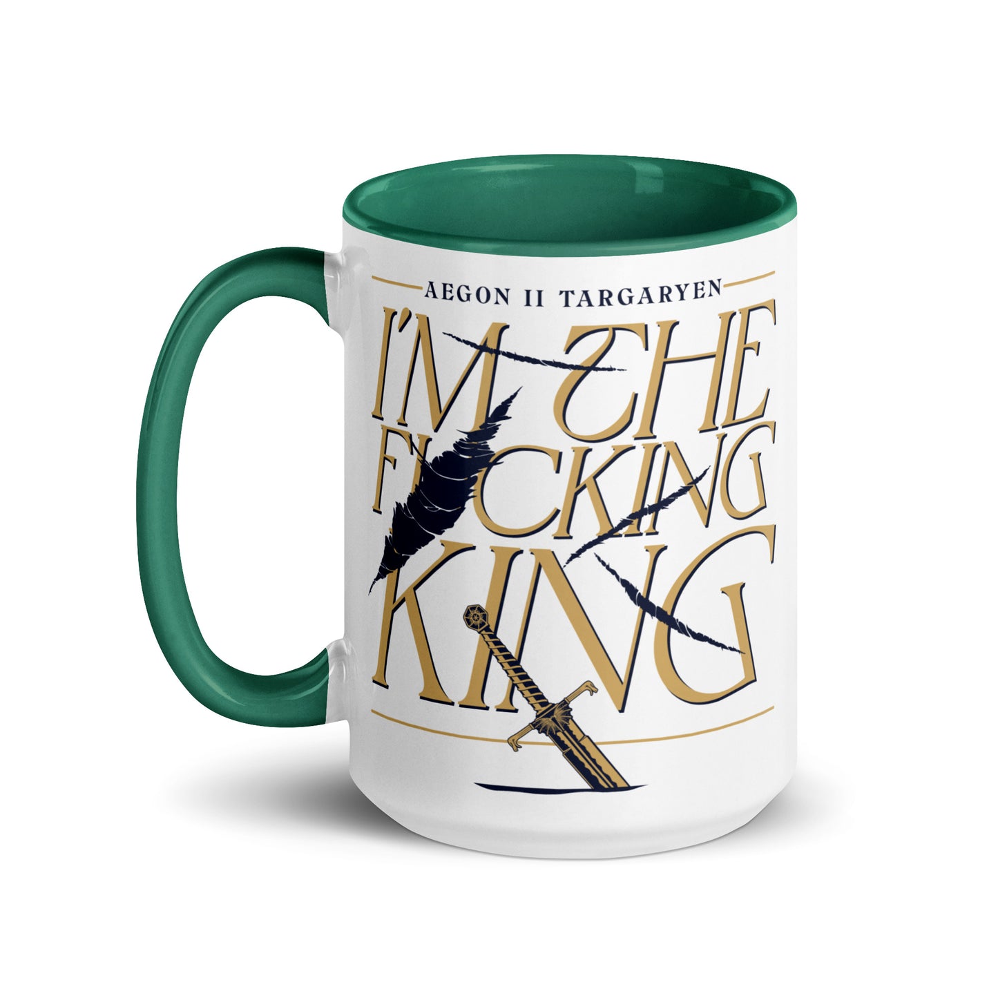 House of the Dragon Personalized Mug I Am The F*cking King