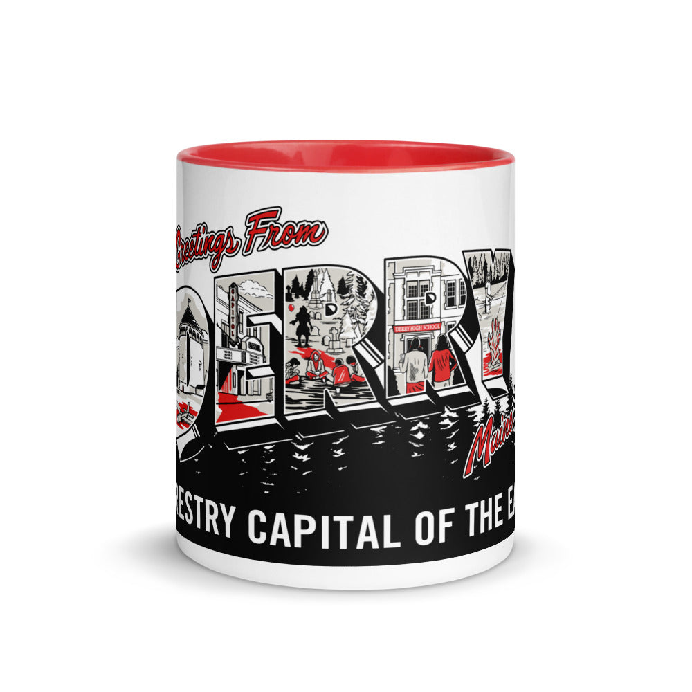 IT: Welcome to Derry Greetings from Derry Two-tone Mug
