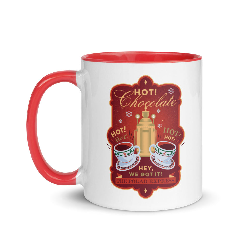 The Polar Express Hot Chocolate Two-tone Mug