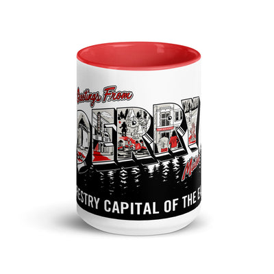 IT: Welcome to Derry Greetings from Derry Two-tone Mug