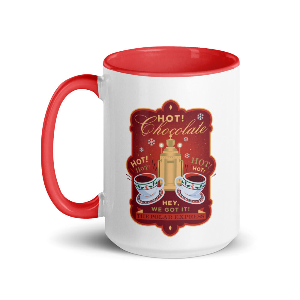 The Polar Express Hot Chocolate Two-tone Mug