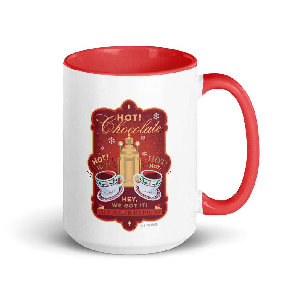 The Polar Express Hot Chocolate Two-tone Mug