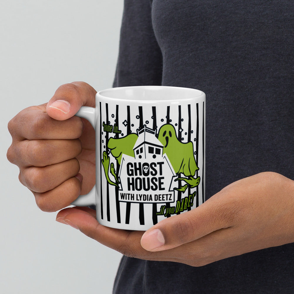 Beetlejuice Beetlejuice Ghost House Striped Mug