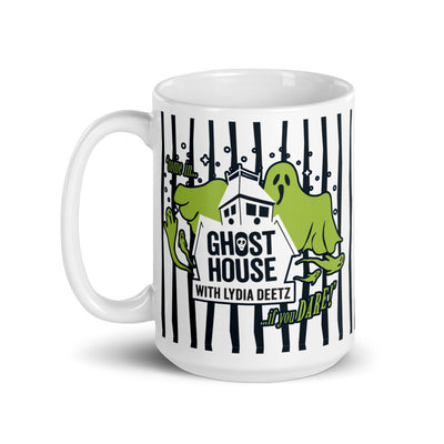 Beetlejuice Beetlejuice Ghost House Striped Mug