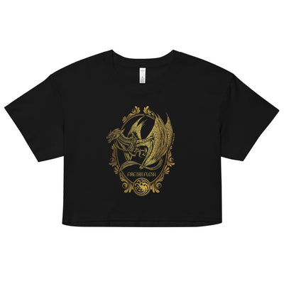 House of the Dragon Fire Made Flesh Women's Crop Top