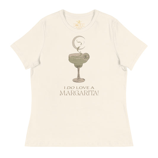 Practical magic 2 women’s relaxed t-shirt i do love a margarita! - natural