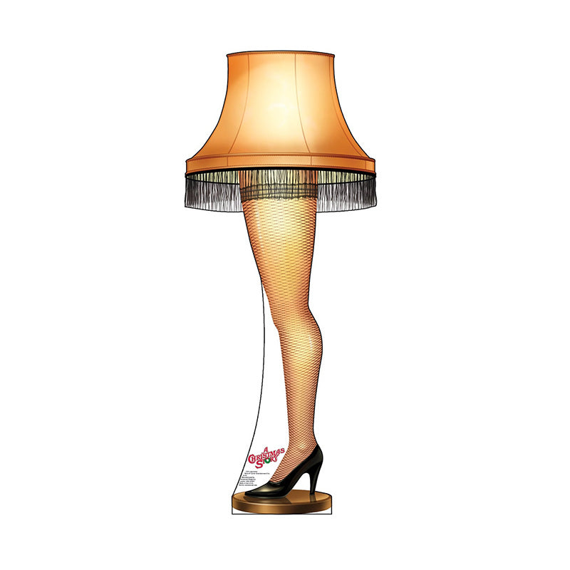 A Christmas Story Leg Lamp Cardboard Cutout Standee