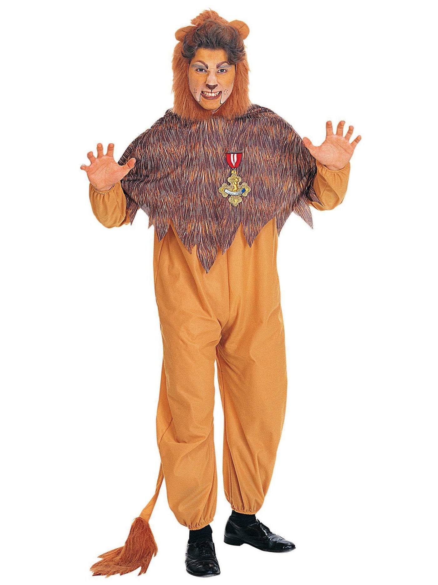 The Wizard of Oz Cowardly Lion Costume for Adult