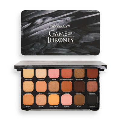 Game of Thrones x Revolution 3 Eyed Raven Forever Flawless Shadow Palette