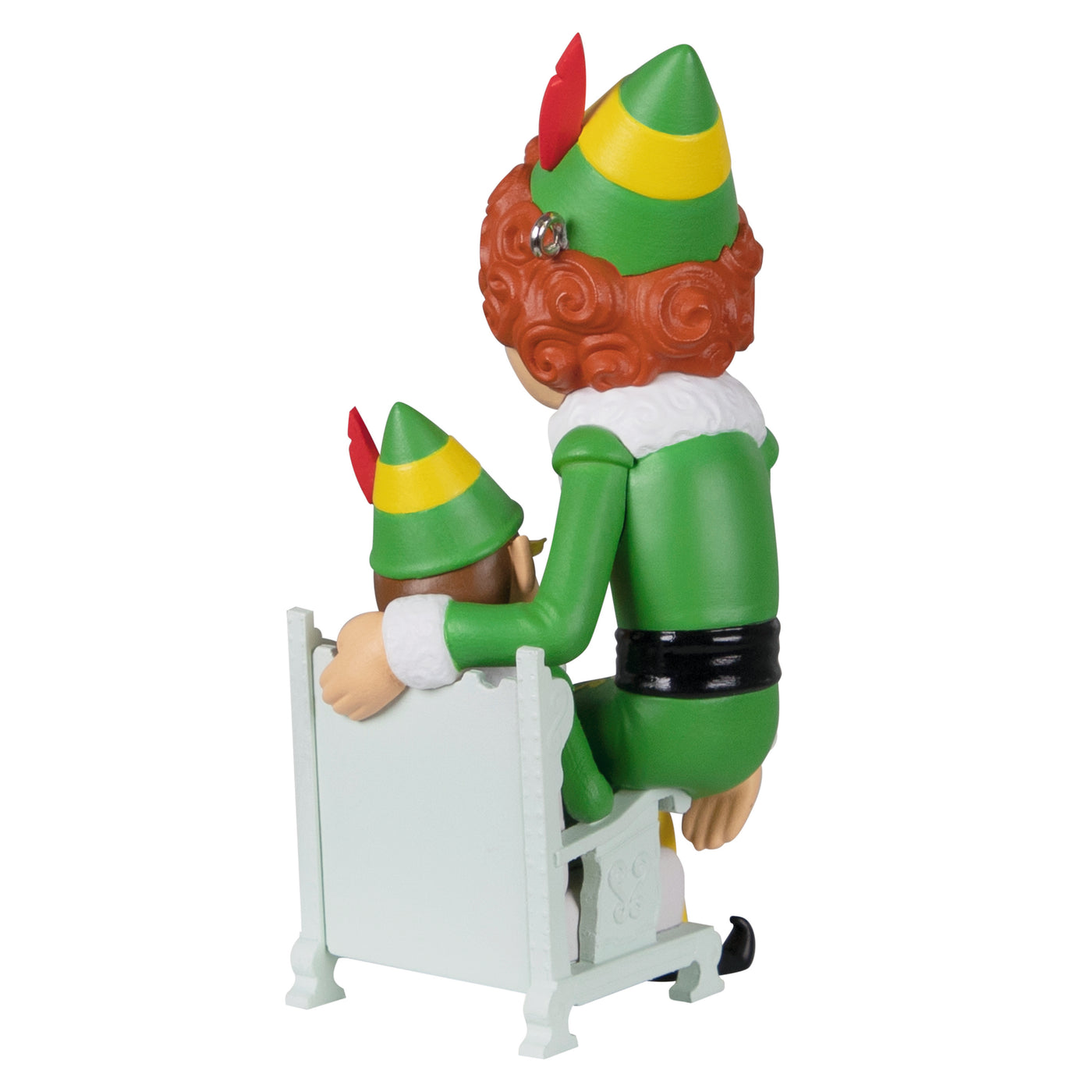 Elf: Buddy and Papa elf Ornament