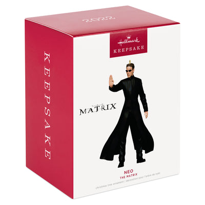 The Matrix Keanu Reeves Ornament