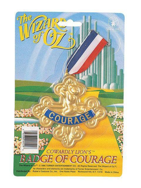 The Wizard of Oz Cowardly Lion's Badge of Courage