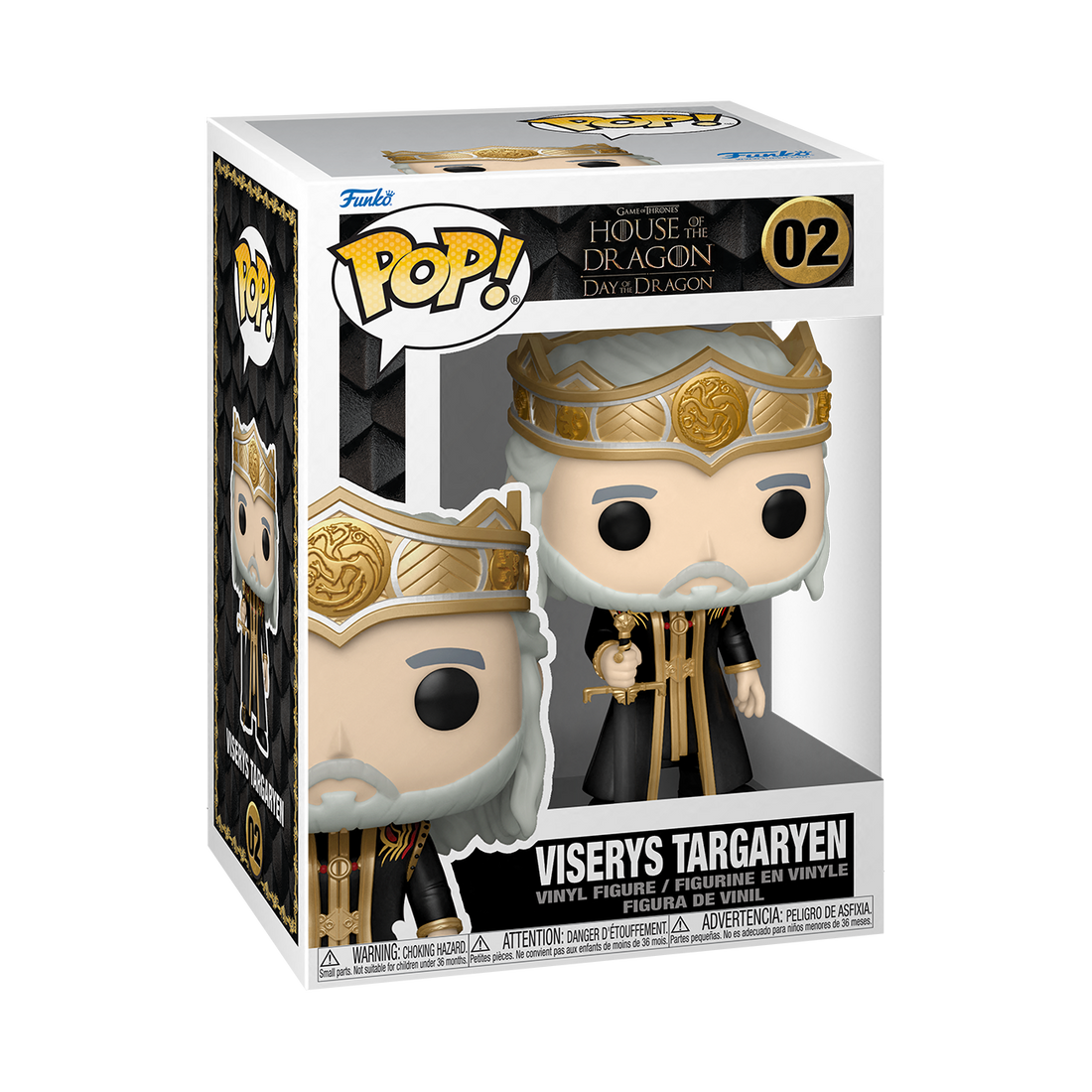 House of the Dragon Viserys Targaryen Funko Pop! Vinyl Figure