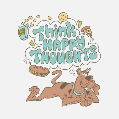 Scooby Doo Think Happy Thoughts Women's Tank Top