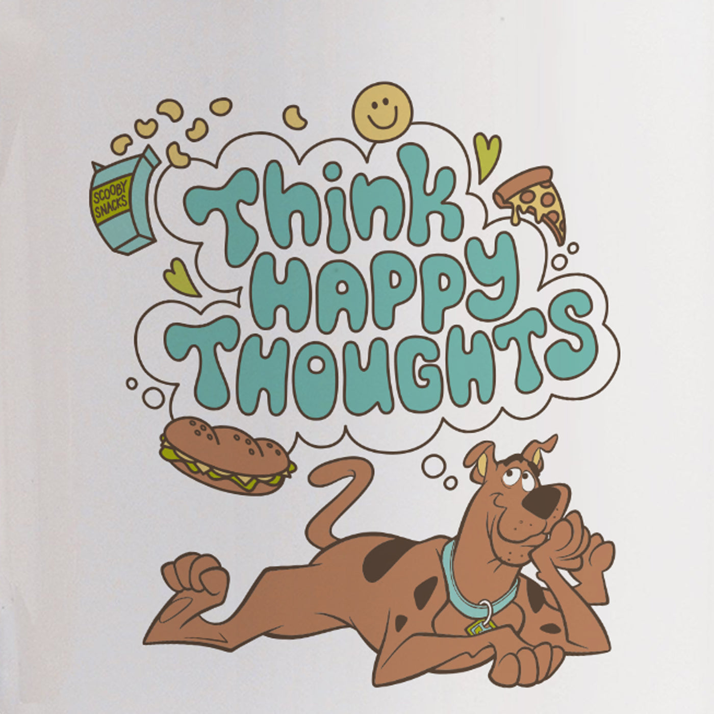 Scooby Doo Think Happy Thoughts Mug