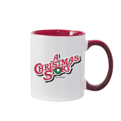 A Christmas Story Logo Two-Tone Mug